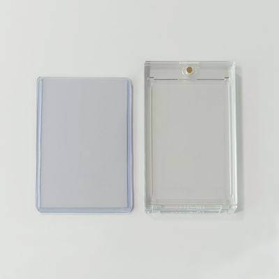 Clear Rijit toploaders UV Korumalı Manyetik Kartlık 35pt