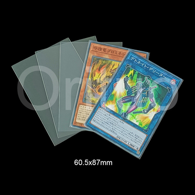 Clear Yugioh İç Kart Kılıfları 60x87mm Küçük Kartların Korunması İçin Mükemmel Boyut
