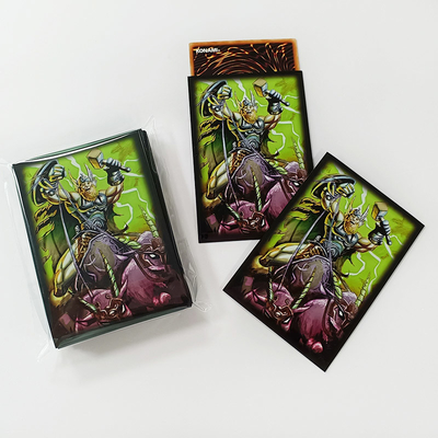 Özel YUGIOH Sanat Kart Kılıfları 62x89mm Mtg Güverte Koruyucu Kılıflar