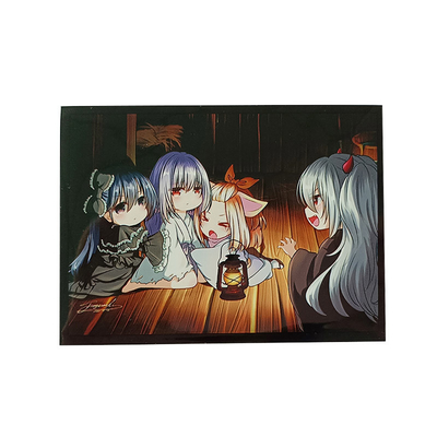 Güzel Baskı Sanatı Kart Kılıfları 67x92mm Fit 63x88mm Anime Kart Kılıfları Cpp