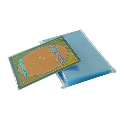 Ticaret Şeffaf İç Kart Kılıfları MTG Boyut 64x89mm Şeffaf Yumuşak Plastik Kart Kılıfları