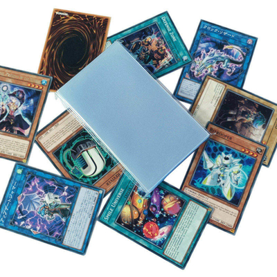 PVC İçermeyen Şeffaf Masa Oyunu Kılıfları 73x122mm Tarot Kartı Koruması