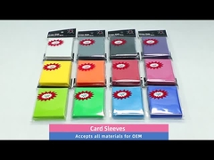 Yüksek Kaliteli Oyun Kartı Kılıfları MTG Standart Boyut 66x91mm Özel Mat Renkli Ticaret Kartı Kılıfları