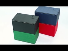 Darbeye Dayanıklı Güverte Kartı Kutusu Bölücü PU Deri Güverte Çantası Orta Boy