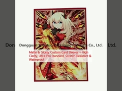 Mat ve Parlak Özel Kart Kolları ️ Yüksek Açıklık, Ultra-Pro Standart, Çizik Direnci ve Suya Karşı